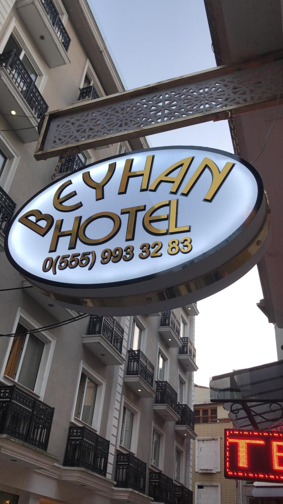 Beyhan Hotel Istanbul Exteriör bild