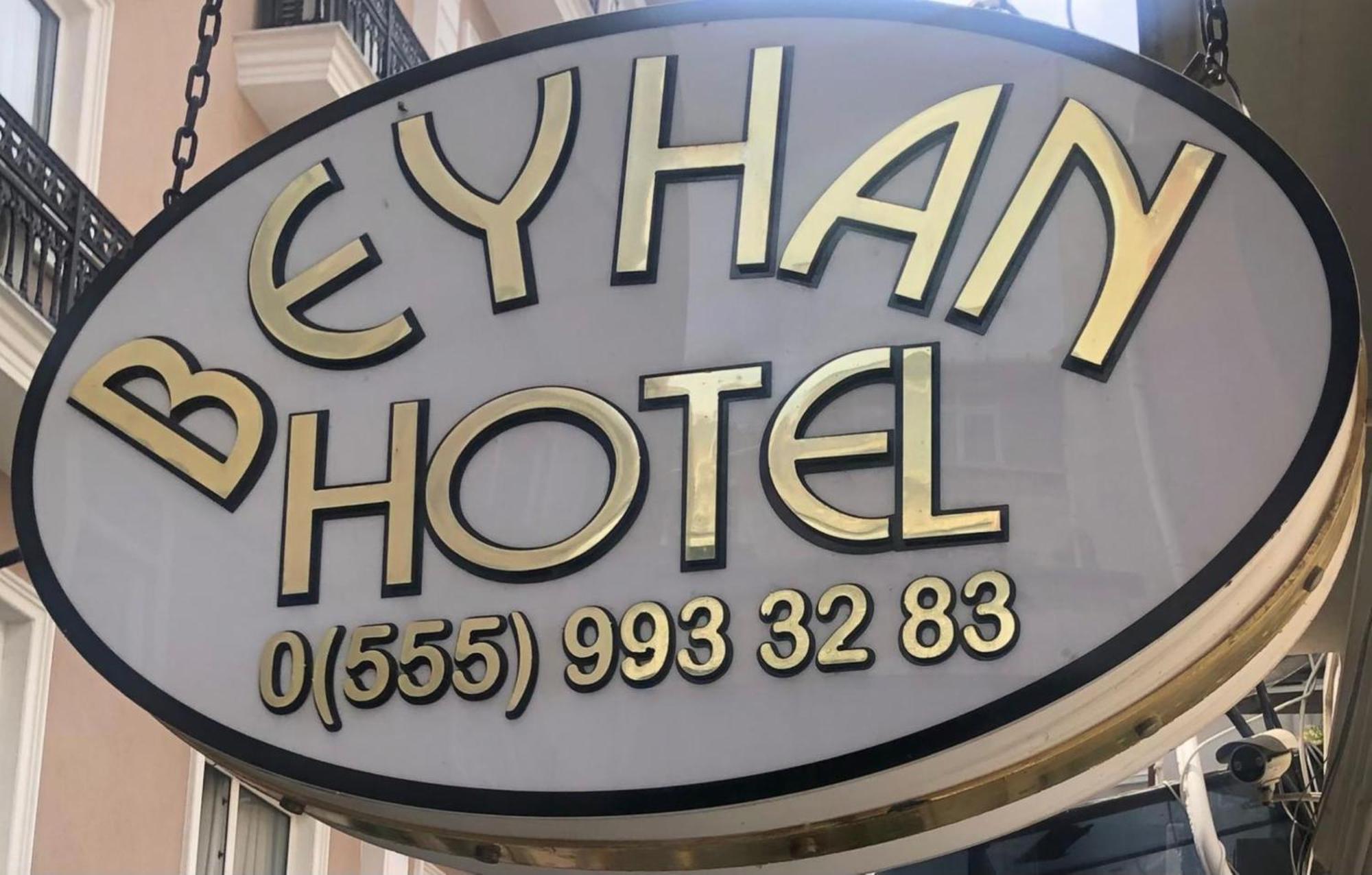 Beyhan Hotel Istanbul Exteriör bild